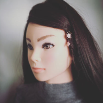 ヘアピン アラゴナイト 鹿の子 ピンク TAMARUSAN