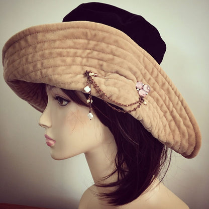 ハットピン 鹿の子 ピンク 花 和柄 TAMARUSAN