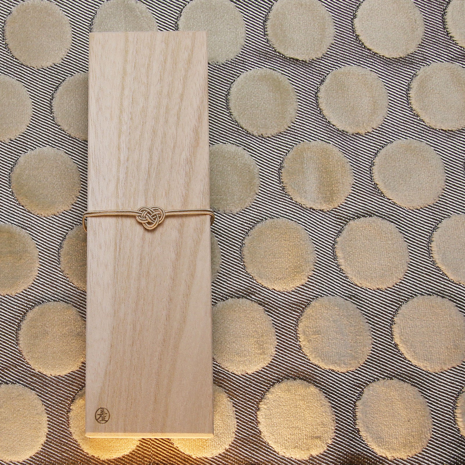 木製かんざし トナカイ 水色 白 TAMARUSAN