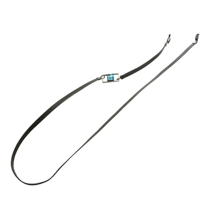 眼鏡チェーン 革紐 水色 建築 男女兼用 TAMARUSAN