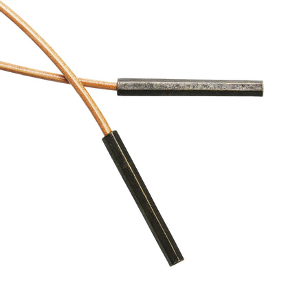 革紐ループタイ 紳士用 黄緑 建築 設計図 TAMARUSAN