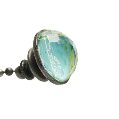 タイタックピン 建築設計柄 水色 ハンドメイド TAMARUSAN