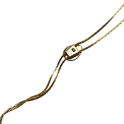 カニ ループタイ式ネックレス 赤 TAMARUSAN