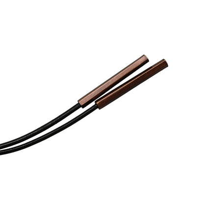 革紐ループタイ カニ 赤 アクセサリー TAMARUSAN