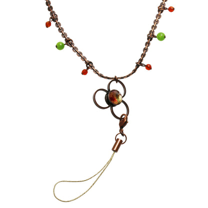 IDホルダー ネックストラップ 赤 カニ TAMARUSAN