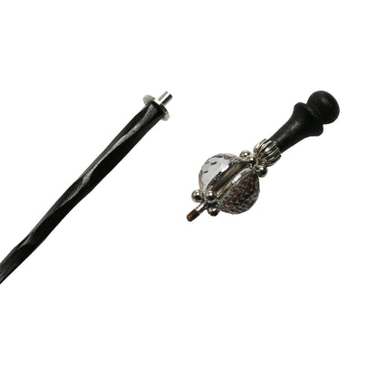 着せ替えかんざし ヘリンボーン 木 紺 TAMARUSAN