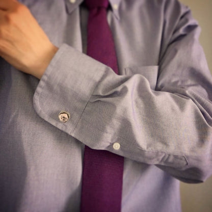 カフスボタン レモン ピンク 四角 TAMARUSAN