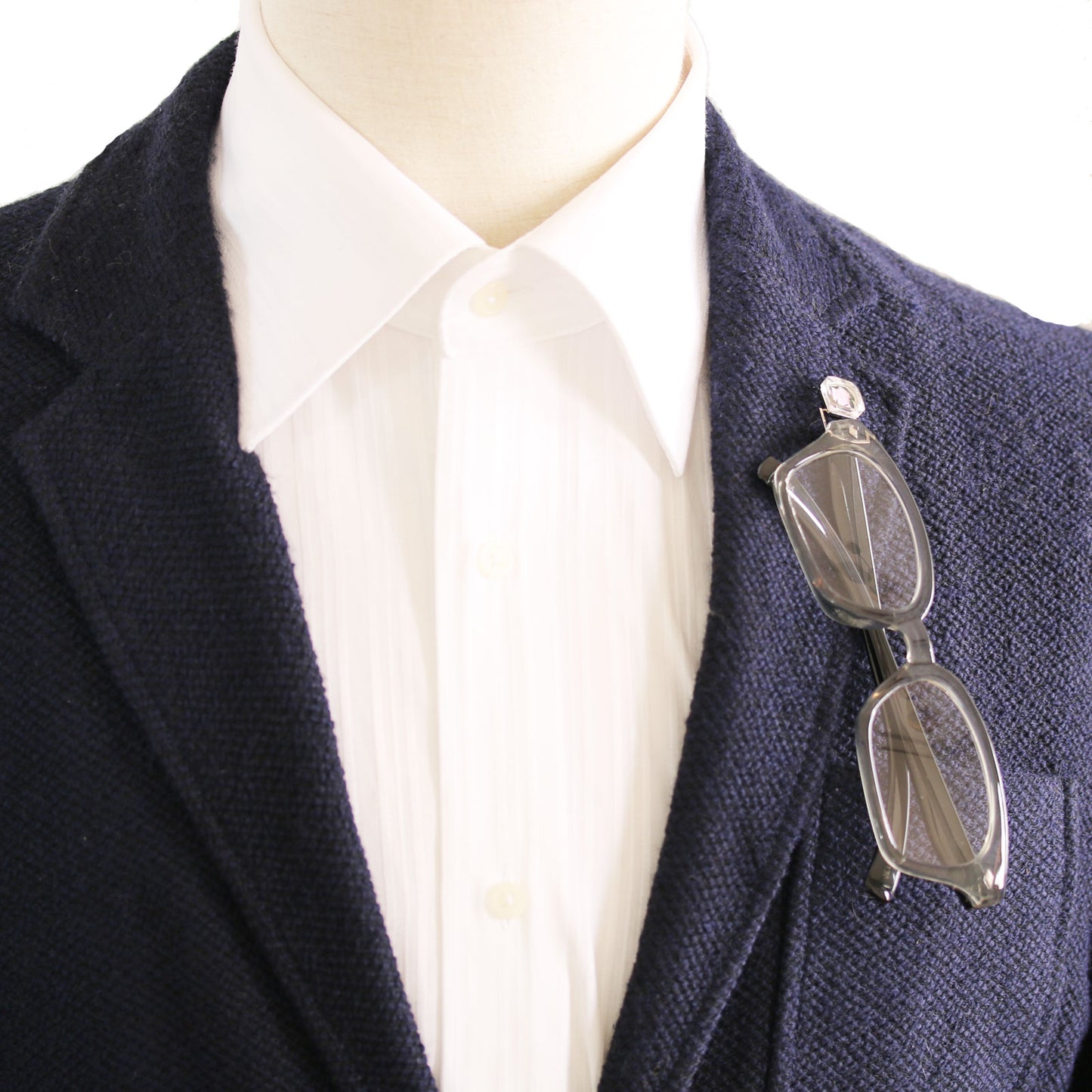 眼鏡ホルダーピンブローチ レモン ピンク TAMARUSAN