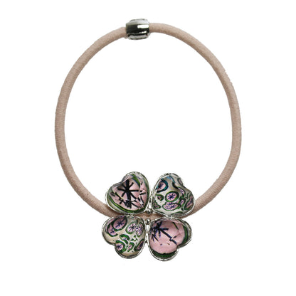 ヘアゴム レモン ピンク 四つ葉 大人向け TAMARUSAN