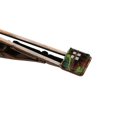 ネクタイピン 四角 レモン 赤 贈り物 TAMARUSAN