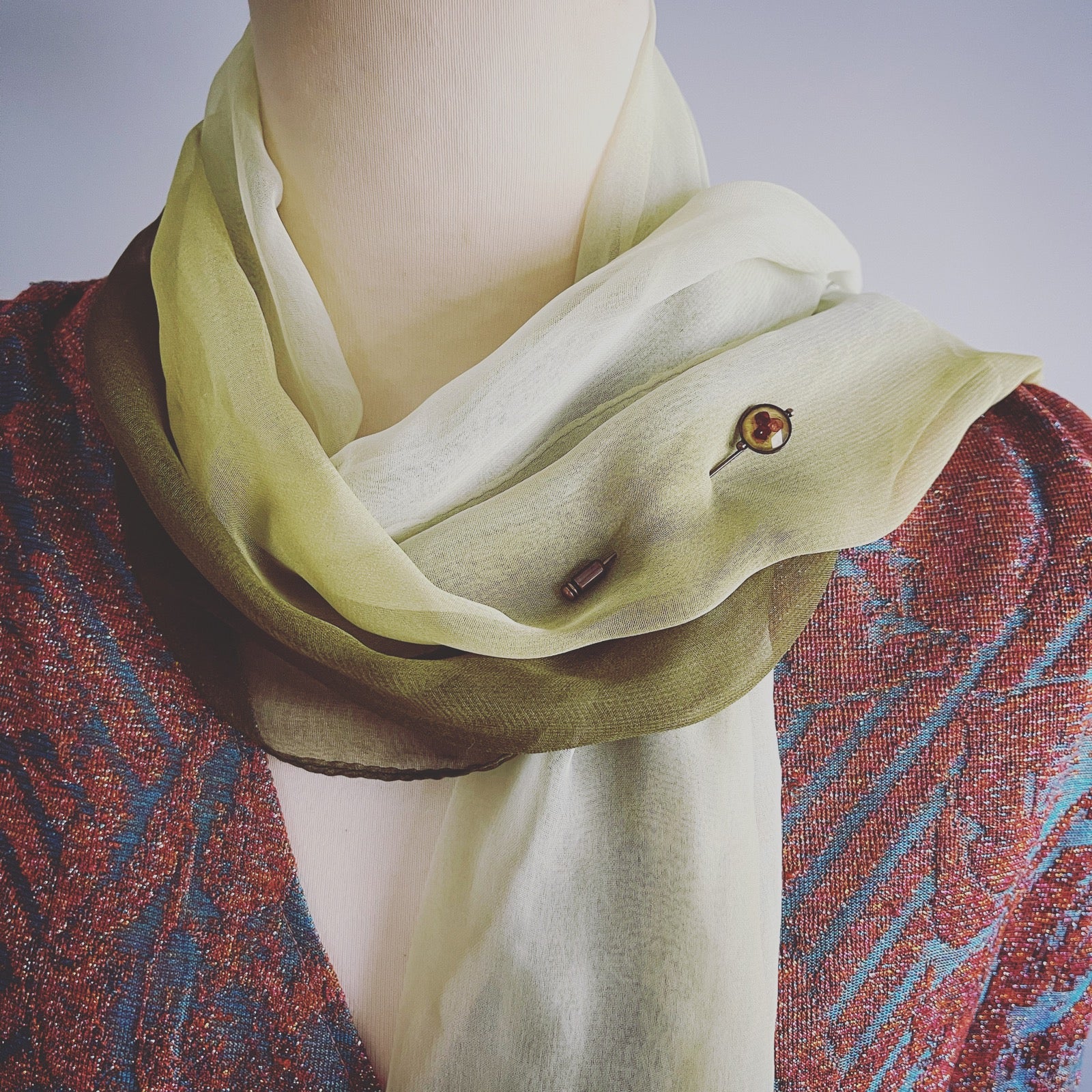 センス メンズ マフラー・ストール・スカーフ アクセサリー Scarves Green