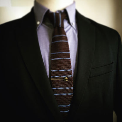 ネクタイピン 四角 緑 ビーズ TAMARUSAN