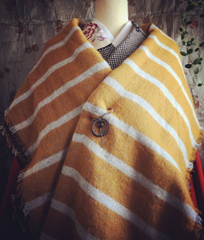 安全ピン ブローチ 恐竜 ラピスラズリ 青 TAMARUSAN