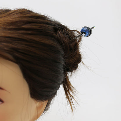 玉かんざし 青 マーブル メンズ TAMARUSAN