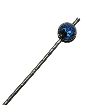 玉かんざし 青 マーブル メンズ TAMARUSAN