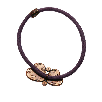 大人 ヘアゴム マーブル 紫 おしゃれ TAMARUSAN