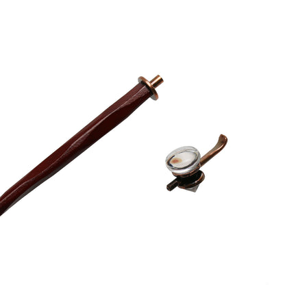 着せ替えかんざし 三毛猫 木製 和装 茶色 TAMARUSAN