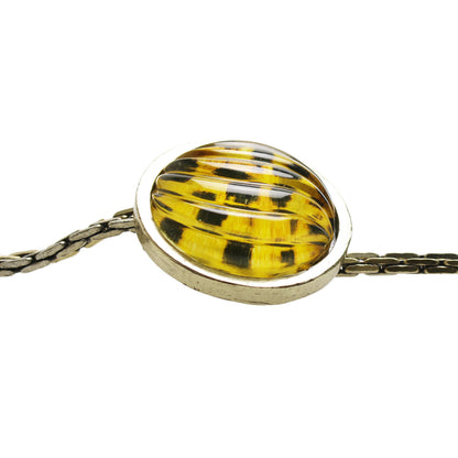 チェーンループタイ チーター 男女兼用 しぼり玉型 TAMARUSAN