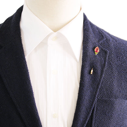 ハットピン ラペルピン ピンク 襟飾り ユニセックス TAMARUSAN