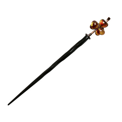 着せ替えかんざし 花 ピンク アンティーク風 着せ替えかんざし