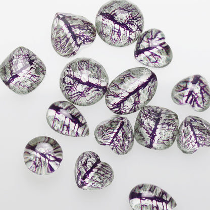 眼鏡ホルダー 老眼鏡 ハート 白 革紐 TAMARUSAN