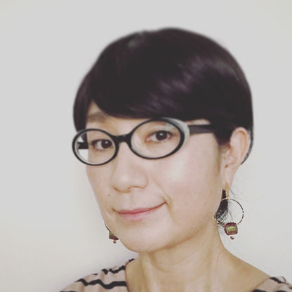 フープピアス 水引 パープル 金 藤色 TAMARUSAN