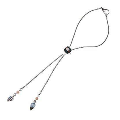 ループタイネックレス 青 水引 男女兼用 TAMARUSAN