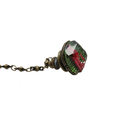 タイタックピン 水引 緑 アンティーク調 TAMARUSAN