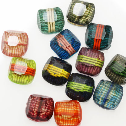 バレッタ 猫 渦巻き 水引 TAMARUSAN