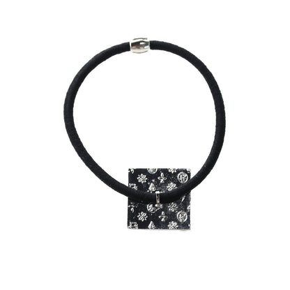 ヘアゴム 水引 青  四角 男女兼用 TAMARUSAN