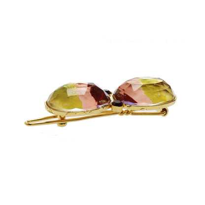 パッチン留め オレンジ 金 和装 大人 パッチン留め