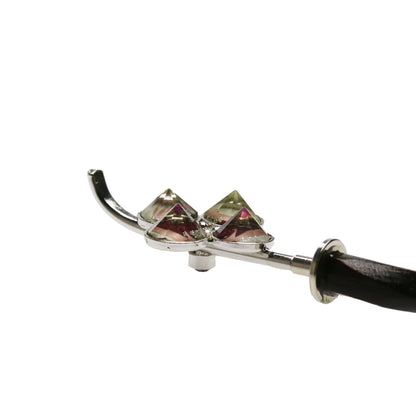 着せ替えかんざし パープル 虹 花 木製 TAMARUSAN