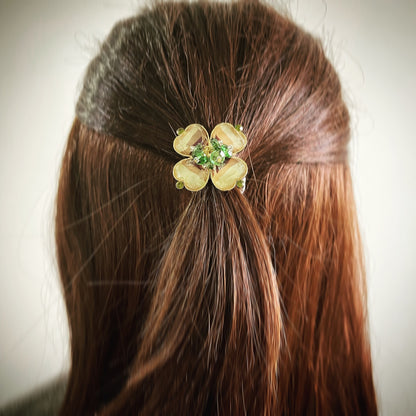 大人 ヘアゴム 紫 虹 花 贈り物 TAMARUSAN