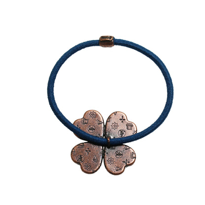 花 ヘアゴム パンジー クローバー 贈り物 マルチカラー TAMARUSAN