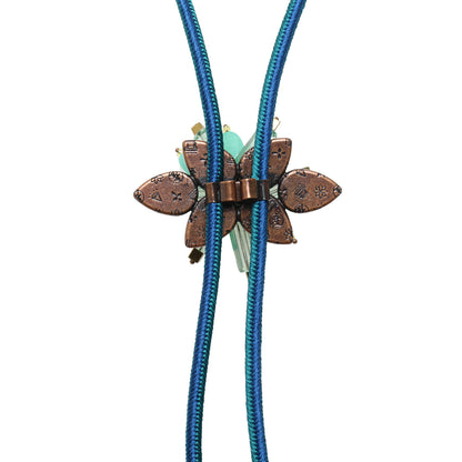 組紐ループタイ 紫 虹 アメジスト ジェイド 男女兼用 TAMARUSAN