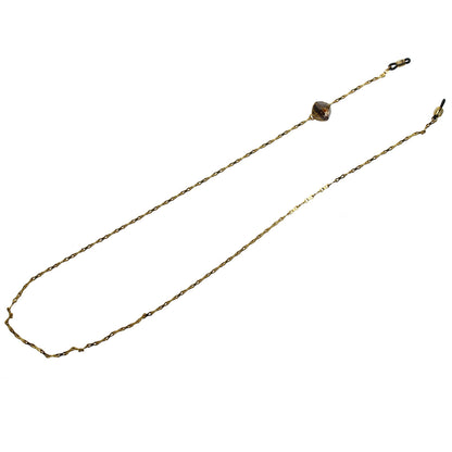 眼鏡チェーン 楽譜 音符 黄色 TAMARUSAN