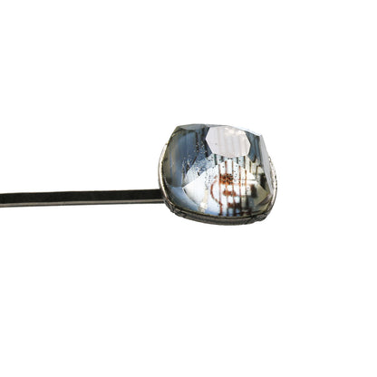 ヘアピン 楽譜 水色 飾り取り外し可能 TAMARUSAN