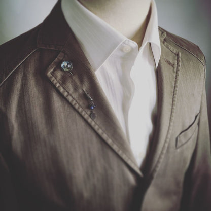 ハットピン 音符 ソーダライト ブルー TAMARUSAN