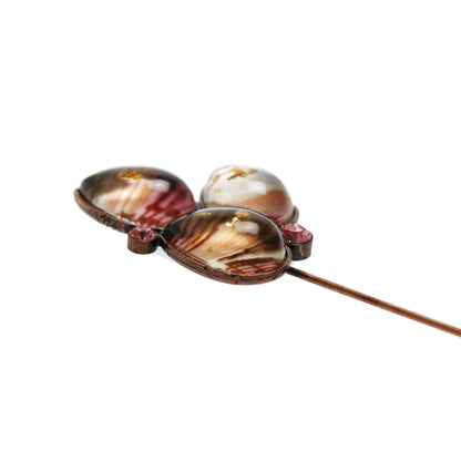 ロングハットピン ピンク ガーネット 楽譜 TAMARUSAN