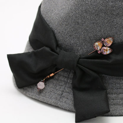 ロングハットピン ピンク ガーネット 楽譜 TAMARUSAN