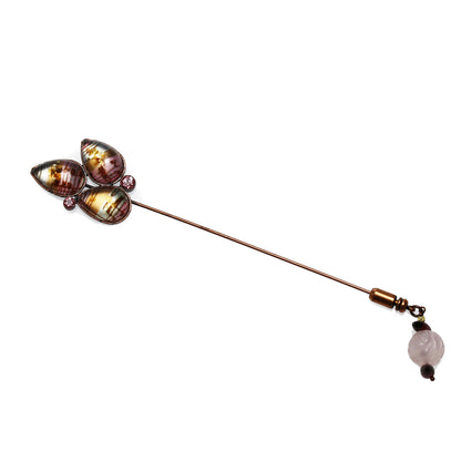 ロングハットピン ピンク ガーネット 楽譜 TAMARUSAN