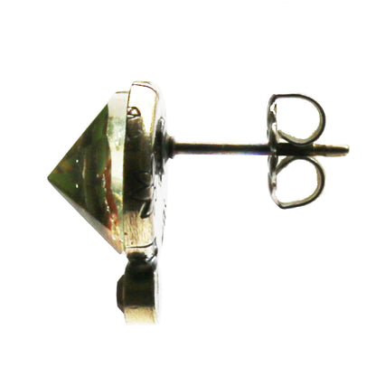 ピアス 音符 グリーン 小ぶり樹脂 TAMARUSAN