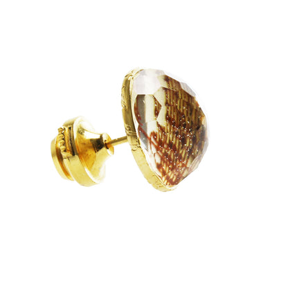 ピンブローチ 黄色 音符 金 メンズ TAMARUSAN