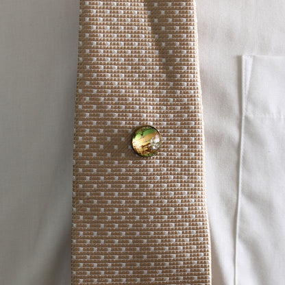 タイタックピン 音符 グリーン アクセサリー TAMARUSAN