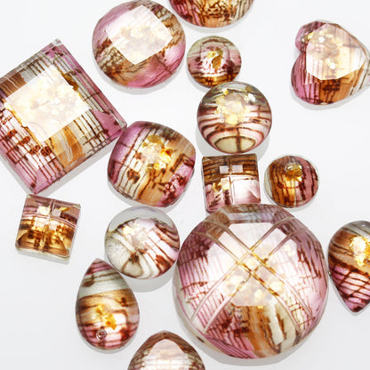 ストールクリップ ピンク 音符 贈り物に TAMARUSAN