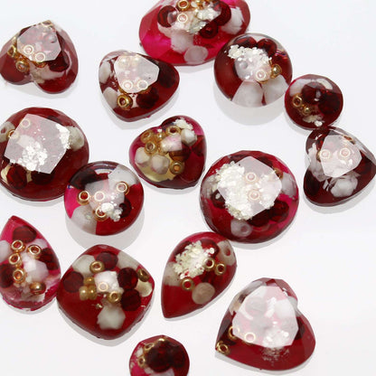 かんざし 金 ピンク 花 金属製 TAMARUSAN