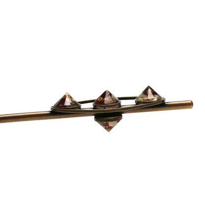 かんざし 赤 アンティーク風 TAMARUSAN