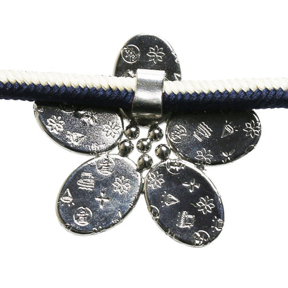 羽織紐 青 花 組紐 羽織紐