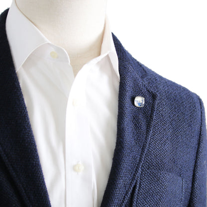 ピンブローチ 青 花 メンズ レディース TAMARUSAN