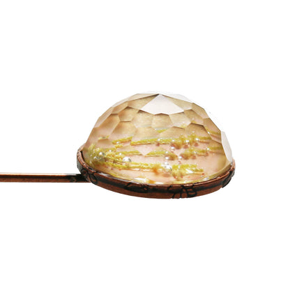 ハットピン ラペルピン ピンク 花粉 TAMARUSAN